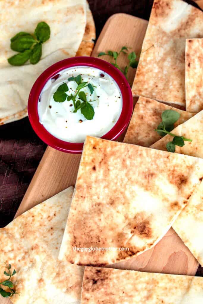 Easy Greek Pita Bread