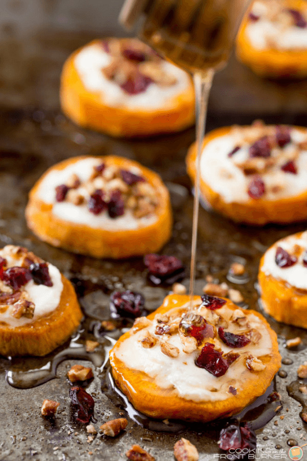 Sweet potato appetizers